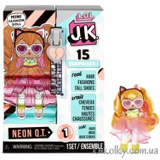  Лялька ЛОЛ Леді Неон міні Джейк (LOL Surprise! JK Neon QT Mini Fashion Doll with 15 Surprises MGA) 