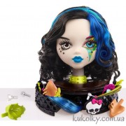 Голова-манекен для створення зачісок і макіяжу Білий 