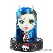 Голова-манекен для створення зачісок і макіяжу Зелений Френкі 