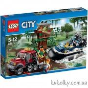 Конструктор LEGO City 60071 Поліцейський корабель на повітряній подушці 