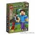 Конструктор LEGO MINECRAFT 21148 Великі фігурки Minecraft, Стів з папугою 