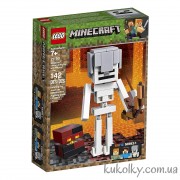 Конструктор LEGO MINECRAFT 21150 Великі фігурки Minecraft, скелет з кубом магми. 